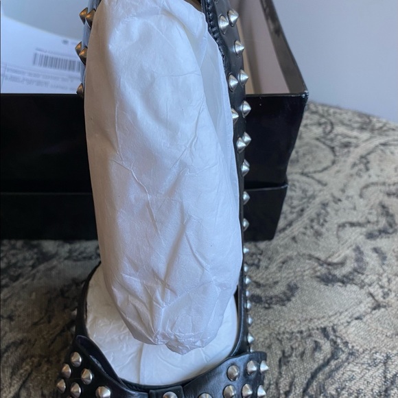 Not for sale Beautiful soft luxurious leather studded heels - Picture 11 of 13